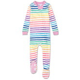 Organic Cotton Snug-Fit Footed Pajamas